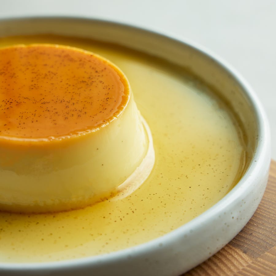 Flan de leche